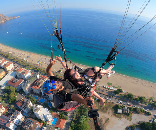 Alanya Tandem-Gleitschirmfliegen