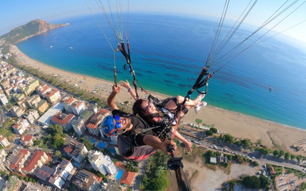 Tandem Paragliding von Manavgat (Side)