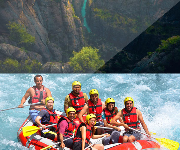 Tazı Canyon, Rafting-Kombitour von Alanya