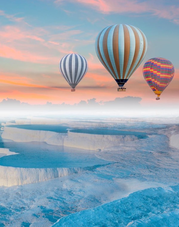 Pamukkale Ballonflüge von Marmaris