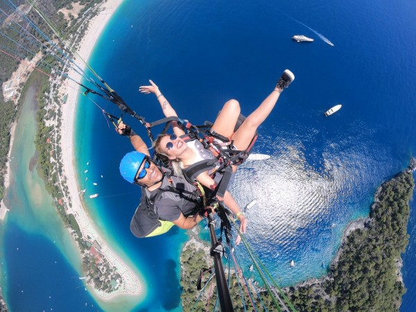 Von Kuşadası: Tandem-Paragliding-Erlebnis