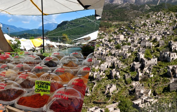 Fethiye Markt und Geisterstadt Tour