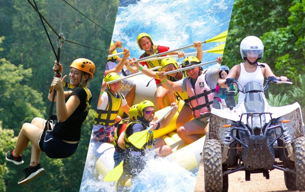 Rafting, Zipline und Quad Tour ab Antalya