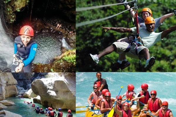 Rafting und Zipline Tour ab Kemer